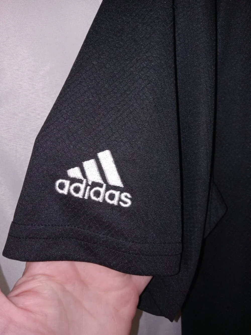 Adidas Climalite Wrestling Nationals Polo Shirt Mens M Black Performance NWT